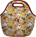 Sok It LunchTote Zippered Bag Insulated Neoprene Caddy (Horcrux, Large 4.5 Quart Lunch Tote)