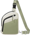 TOPEAST Anti Theft Crossbody Bag for Women Men, Small Sling Bag Crossbody Bags for Women Travel Sport Hiking Workout
