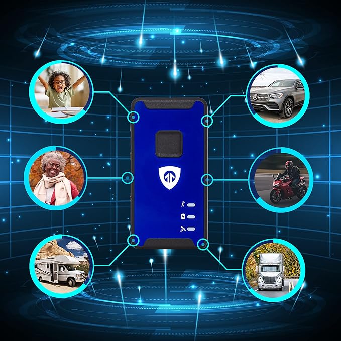 Brickhouse Car Trackers for Your Vehicle - Spark Nano 7 GPS Tracker with Magnetic Waterproof Case - Hidden Real-Time 4G LTE Vehicle Finder - GPS Tracking Device for Cars & More - Subscription Required