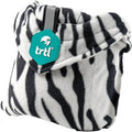 trtl Pillow - Scientifically Proven Super Soft Neck Support Travel Pillow - Machine Washable (Zebra, Junior)