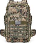 Maelstrom Tactical Backpack for Men, 40L Military Backpack,Water Resistant Assault Pack for Women, 3-Day Bug Out Bag for Hiking, Camping, Gym with Molle System-Camouflage