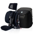 WAYB Pico Travel Car Seat with Premium Carrying Bag- Lightweight, Portable, Foldable - Perfect for Airplanes, Rideshares, and Road Trips - Forward Facing for Kids 22-50 lbs. and 30-45"