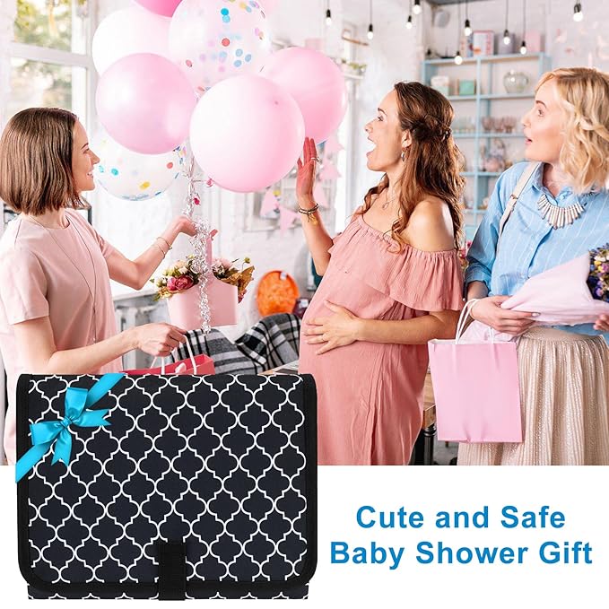 Accmor Portable Diaper Changing Pad, Waterproof Baby Changing Mat, Foldable Travel Diaper Changing Pads for Baby