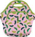 Sok It LunchTote Zippered Bag Insulated Neoprene Caddy (Pickle Me Pink, X-Large 6.5 Quart Lunch Tote)