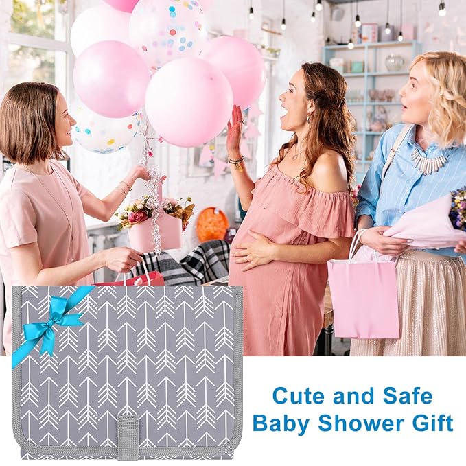 Accmor Portable Diaper Changing Pad, Waterproof Baby Changing Mat, Foldable Travel Diaper Changing Pads for Baby