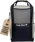 Polar Bear Coolers - Soft-Sided Backpack Cooler - Insulated Backpack for Hiking, Camping, Travel, or Fishing - Heavy-Duty & Portable - Sweat & Leak Proof - Keeps Ice up to 24 hrs