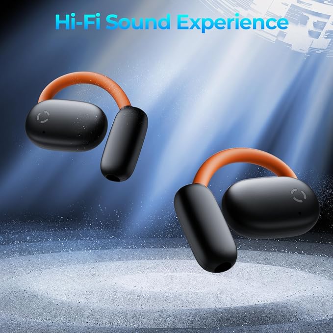 AI Translation Earbuds Real Time 80H Playtime 164 Languages Translator Ear Buds with Glowing Earhook Bluetooth Translating Headphones audifonos traductores inglés español for Travel Business Meeting