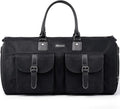 Modoker Garment Convertible Weekender Bag,Carry on Canvas Garment Duffle Bag Heavy Duty Overnight Bags for Men Women