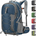 Maelstrom Hiking Backpack,Camping Backpack,50L Waterproof Hiking Daypack with Rain Cover,Lightweight Travel Backpack,Blue