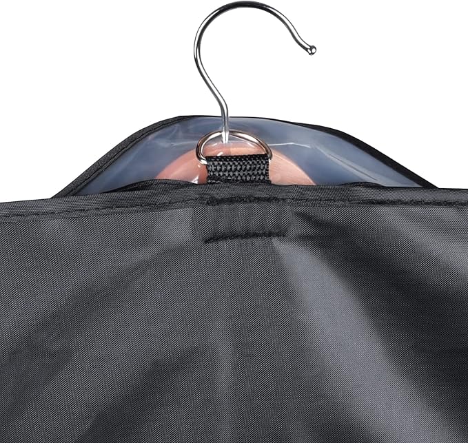 Univivi 16 Pack Suit Cover Bags 60 Inch Garment Bags for Hanging Clothes, Garment Bags for Women Dresses with Clear Window and ID Card Holder for Suit Jacket, Skirt, Shirt and Coat