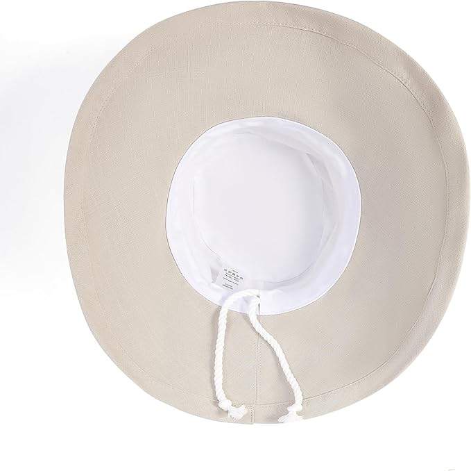 Bona Wide Brim Sun Hat for Women | 4.7" Brim, Drawstring Adjust, UPF Sun Protection, Packable & Breathable