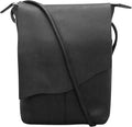 ili New York Leather Mini Sac Crossbody - Genuine Leather Crossbody Bags for Women with RFID Blocking, Adjustable Strap