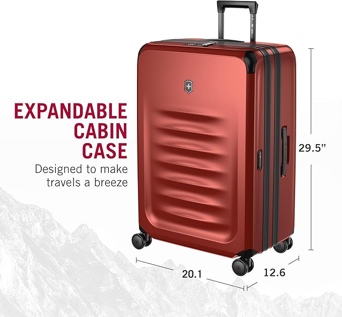 Victorinox Spectra 3.0 Expandable Large Case - Red, 29-inch