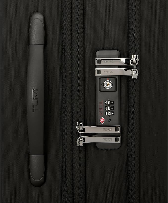 TUMI - Voyageur Leger 4 Wheeled Luggage - Women's Lightweight and Spacious, Sleek Silhouette, Durable Premium Suitcase - 29" Extended Trip Expandable Packing Case, Black with Gunmetal Hardware