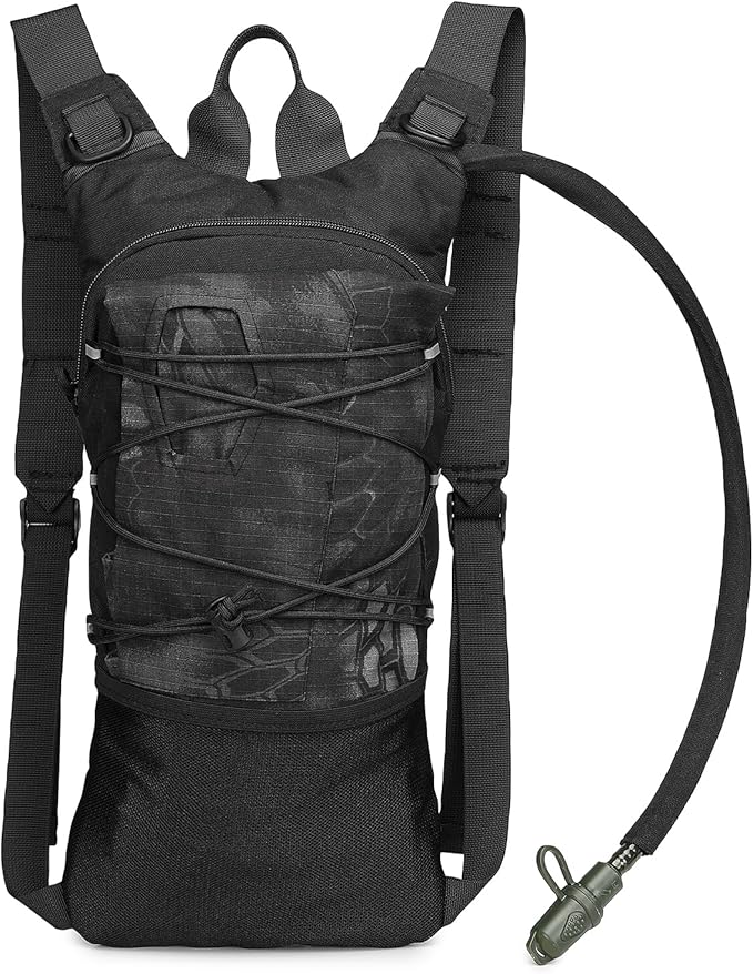 ATBP Running Hydration Vest Pack Thermal Insulation 3L TPU Water Bladder Tactical Backpack Bag for Cycling Hiking Daypack Men & Women