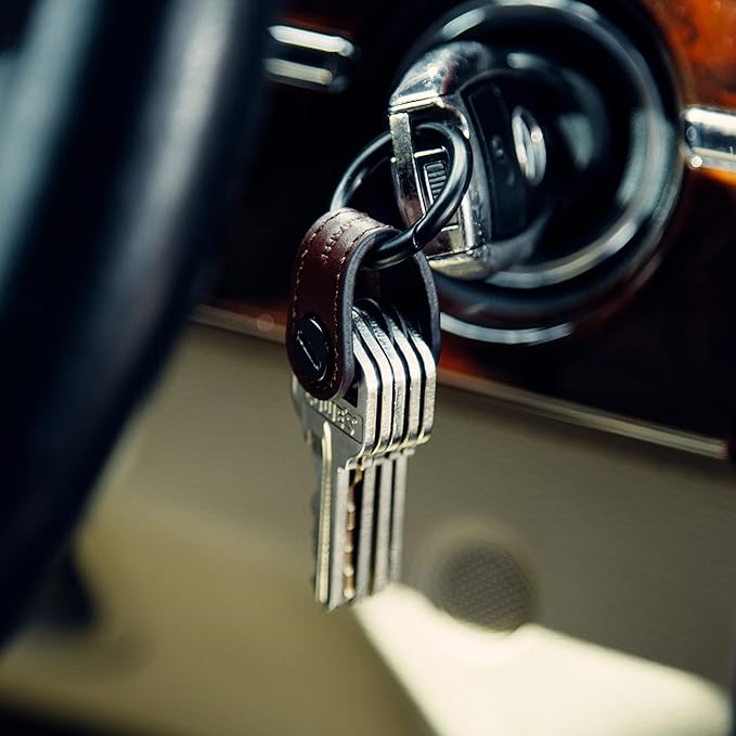 KeySmart Keychain Key Holder - Compact Key Organizer for Key Chain, EDC Key Chains, Key Ring Keychains