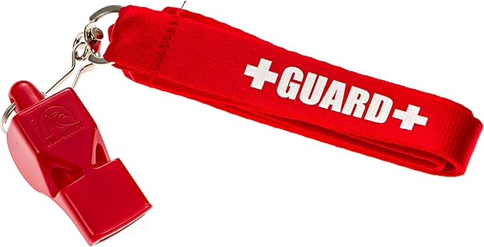 BLARIX Guard Whistle and Lanyard with Print