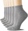 CS CELERSPORT 6 Pairs Women's Running Ankle Socks Athletic Sport Socks Cushioned