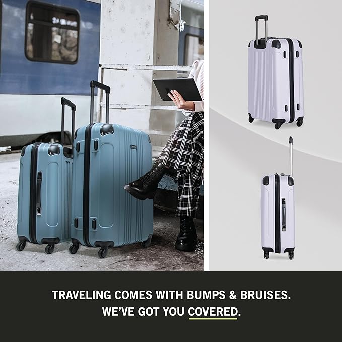 Kenneth Cole REACTION Out of Bounds, Lavender, 2-Piece Set (20" & 28")