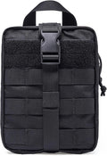 TSPRO MOLLE Tactical Medical Bag First Aid Kit EMT Pouch Rip-Away Utility IFAK Pouches for Military Outdoor Activities (Empty Med Bag Only)