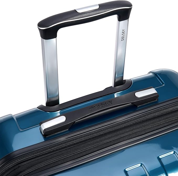 DELSEY PARIS Helium Aero Hardside Expandable Luggage with Spinner Wheels, Teal, Carry-On 21 Inch