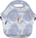 Sok It LunchTote Zippered Bag Insulated Neoprene Caddy (Cosmic Glitter, X-Large 6.5 Quart Lunch Tote)