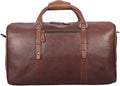 Leather Duffel Bag for Men & Women Travel, Weekend, Overnight, Gym Bag