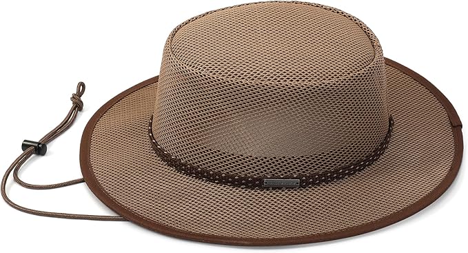 Elias Mesh Breezer Hat for Men & Women - Lightweight Breathable Sun Protection with Wide Brim