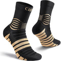 NEENCA Professional Copper Compression Socks, Medical Ankle Support Socks for Injuries Recovery & Pain Relief, Women & Men Circulation, Swelling, Runner, Travel, Pregnancy, Flying—1 Pair, 20-30 mmHg