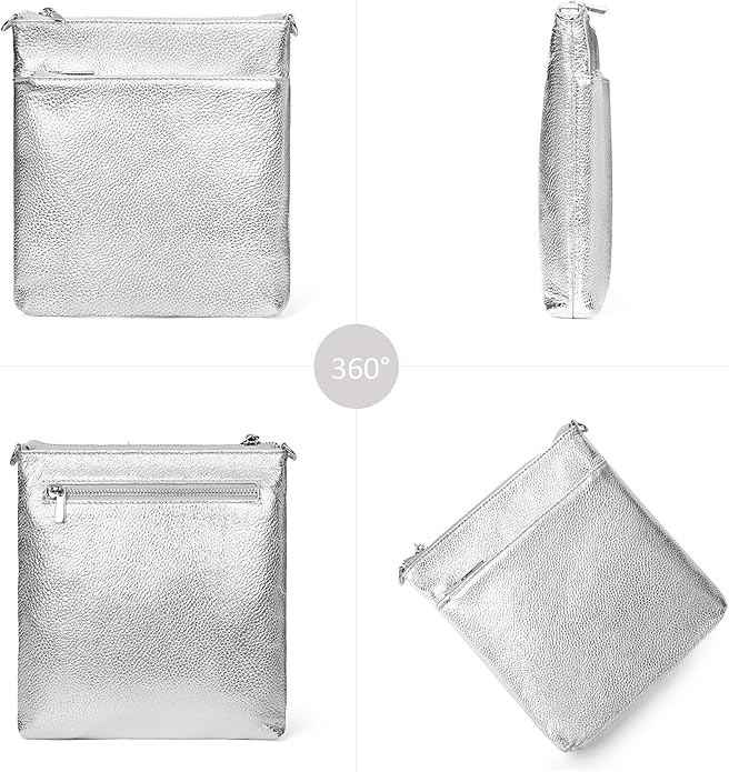 befen Genuine Leather Small Crossbody Purses for Women Travel Cross Body Bags Lightweight with Adjustable Shoulder Strap