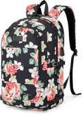 Tzowla Backpack Purse for Women, Stylish Travel Casual Daypack, Work Shopping Bag Light Weight For Men Fits 15.6 Inch Laptop Netbook- Flower