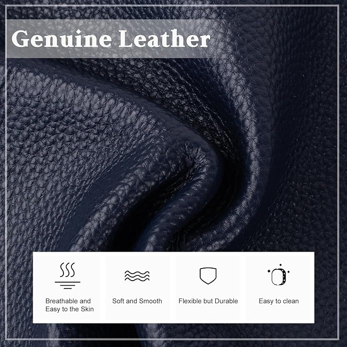 befen Genuine Leather Small Crossbody Bags for Women, Multi Pocket Cell Phone Crossbody Purse with RFID Blocking Card Slots