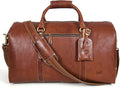 Leather Duffel Bag for Men & Women Travel, Weekend, Overnight, Gym Bag
