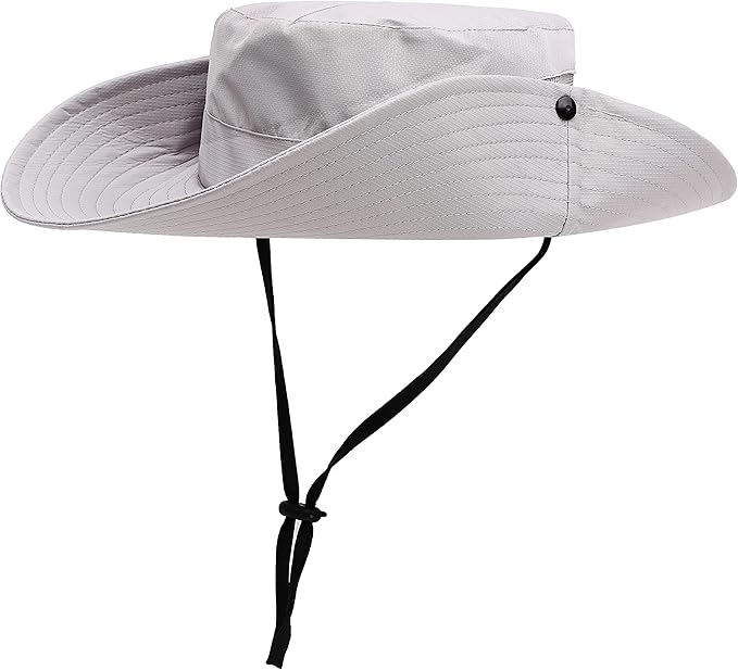 Womens Summer Sun Hat Beach Hat Wide Brim Outdoor UV Protection Hat Foldable Cool Mesh Ponytail Bucket Hat