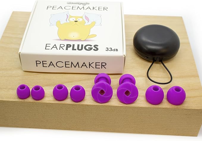 Ear Plugs for Sleeping - Ultra Soft, Multi-Sized – Purple