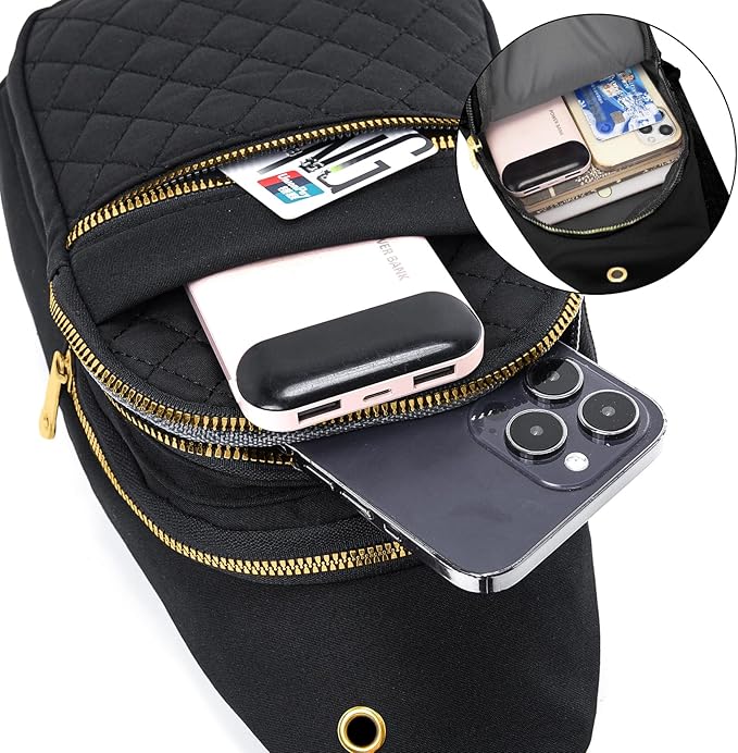 Small Sling Bag For Women Men Casual Crossbody Sling Backpack