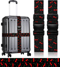 Luggage Straps for Suitcases Travel Belt Luggage Band Heavy Duty Traveling Luggage Identifier Cute Women Girls Unique Accesory,