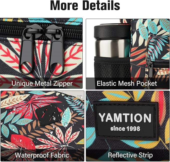 Laptop Backpack Women,School Backpack Printing with USB Port for College Work Business Travel