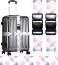 Luggage Straps for Suitcases Travel Belt Luggage Band Heavy Duty Traveling Luggage Identifier Cute Women Girls Unique Accesory,