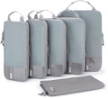 BAGSMART 6 Set Compression Packing Cubes - Lightweight Travel Essentials, Durable Luggage Organizer