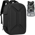 TORIBIO Camera Backpack, Hardshell DSLR Photography Camera Bag, Waterproof Hard Shell Camera Case with Tripod Holder & 15.6" Laptop Compartment Compatible with Canon/Nikon/Sony/DJI Mavic Drone