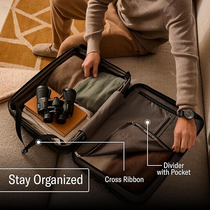 Samsonite Freeform Hardside Carry-On Luggage with Spinner Wheels - Hardshell Suitcase - TSA, Airline-Approved - Expandable Hard Shell, Smooth Rolling Wheels for Lightweight Travel - Mint Green