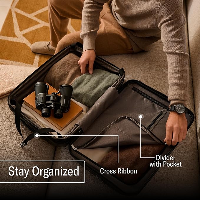 Samsonite Freeform Large Checked Luggage with Dual 360° Spinner Wheels - TSA Lock, Airline-Approved - Lightweight Durable Polypropylene Expandable Hardshell - Merlot