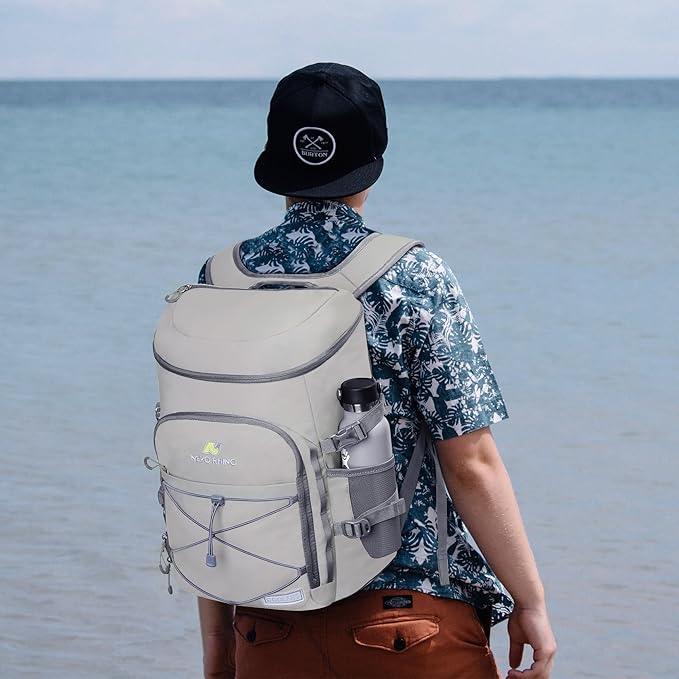 N NEVO RHINO Backpack Coolers Insulated Leak Proof 36/54 Cans,Portable Lightweight Waterproof Insulated Cooler Backpack for Men & Women Ideal for Camping,Travel,Beach,Picnics,Lunch & Day Trips