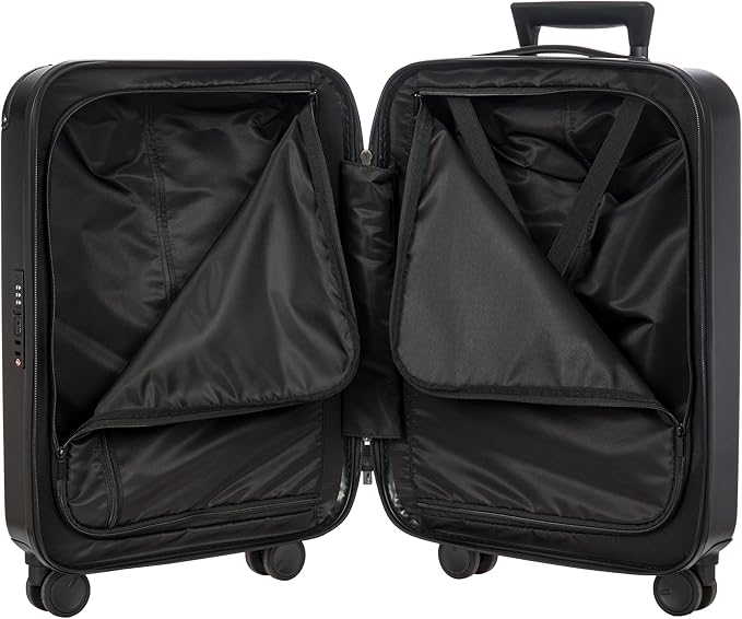 Bric's Amalfi 21" Spinner Luggage Lightweight Expandable Suitcase Carry-On Approved