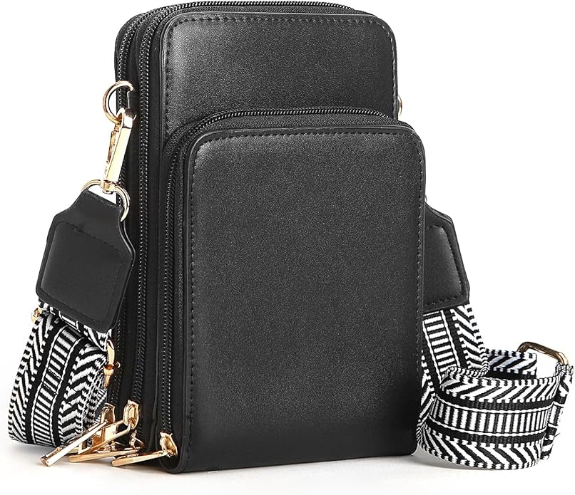 Crossbody Cellphone Purse Women Touch Screen Bag RFID Blocking Wallet Handbag Shoulder Strap