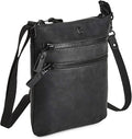 Crossbody Sling Bag for Women Small Real Leather Purse Vintage Travel Crossover Shoulder Bag Handmade