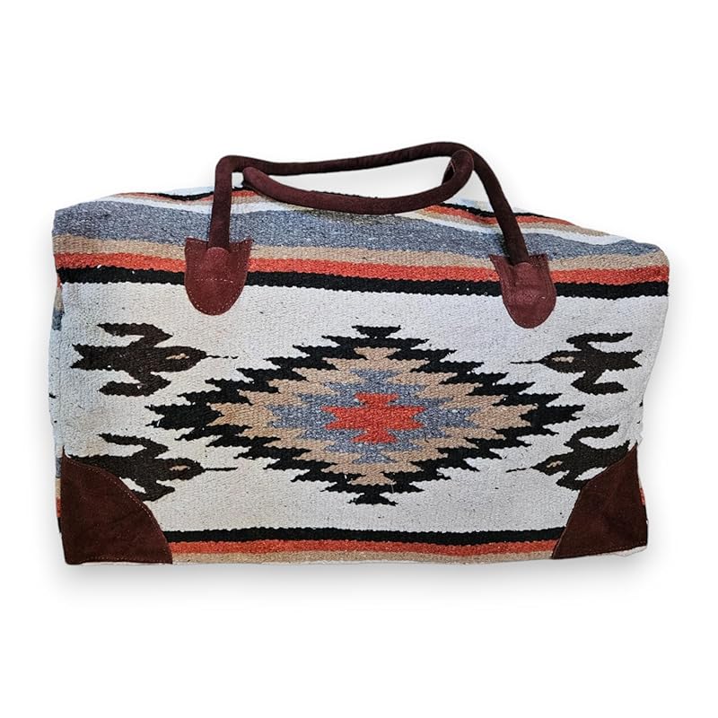 Southwestern Large Weekender Travel Bag Western Duffle Bag Boho Travel Bag (Lula)