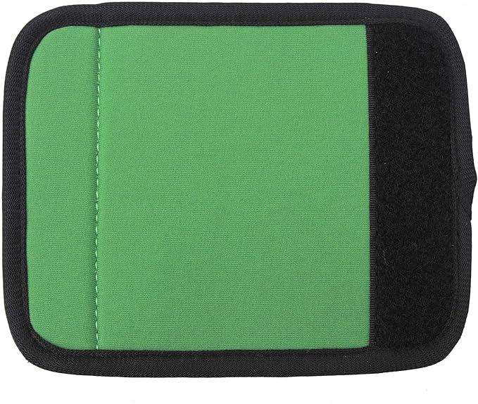 Neoprene Luggage Handle Wraps for Traveling Bright Color Luggage Tags|Handle Wraps|Handle Covers (ArmyGreen)