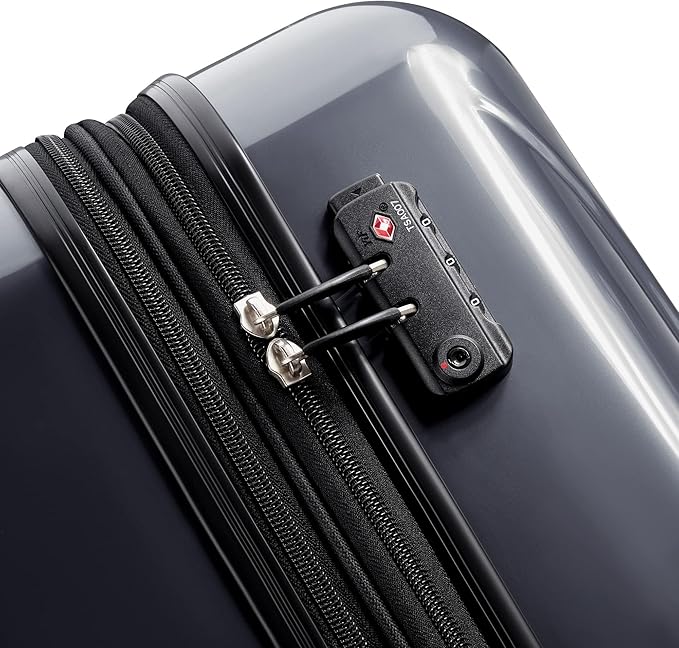 DELSEY PARIS Helium Aero Hardside Expandable Luggage with Spinner Wheels, Titanium, 2-Piece Set (19/24)